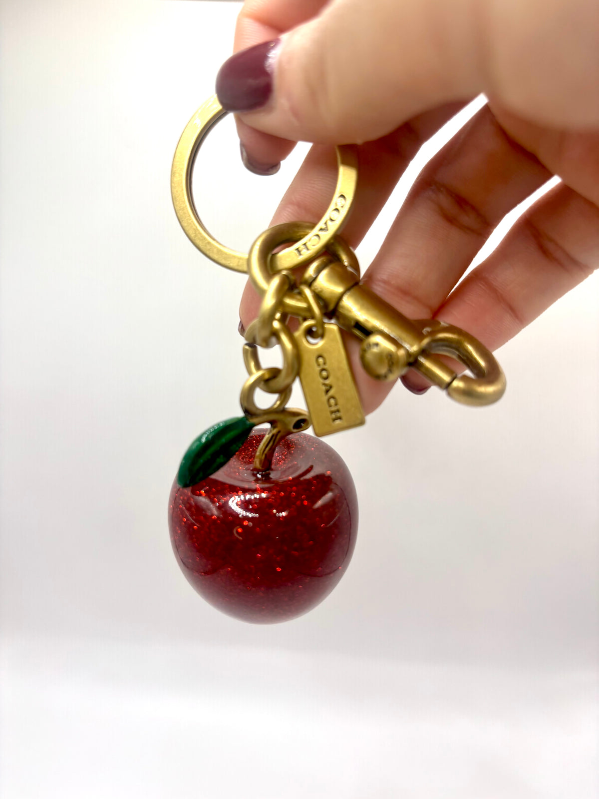 Coach Cherry Pendant Charm